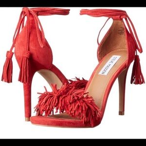Steve Madden “wild thing” fringe heels